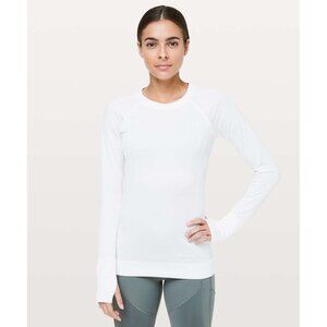 NWOT Lululemon Restless Pullover Bright White (6)